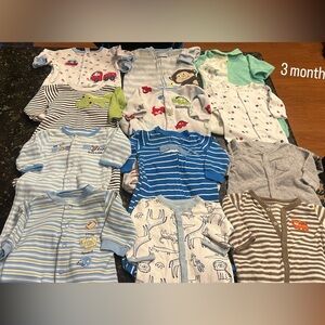 Assorted Baby Onesies with Fun Prints